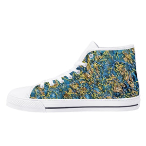 D25 High-Top Canvas Shoes - White
